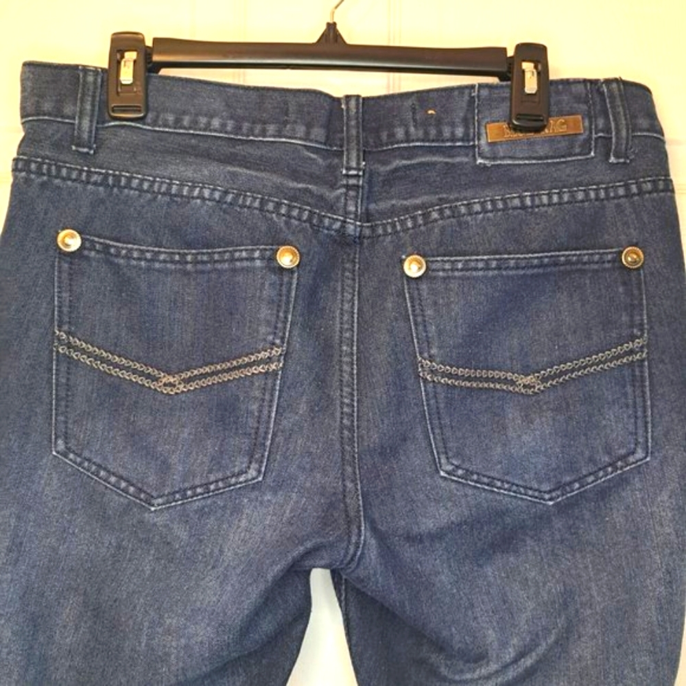 Blue Rag Dark Wash Jeans Size 34/32 - Picture 4 of 7